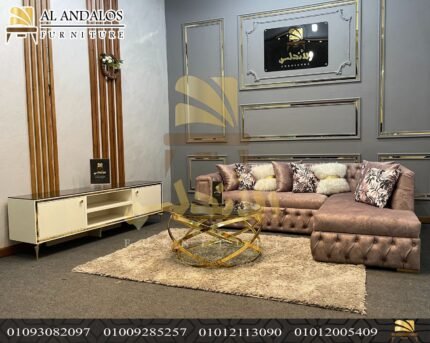 غرفة معيشة لافندر