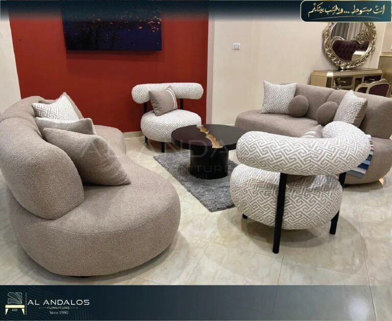 أنتريه نيو راوند - New rawend sofa set