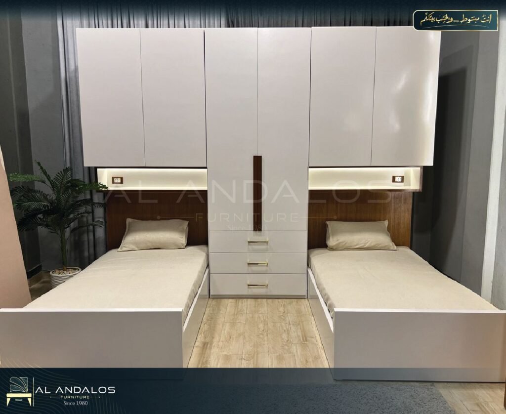 غرفة شباب سمارت 5 قطع | Best Smart Youth Room Design في دمياط 2026