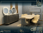 غرفة سفرة جراي روول - Grey Role Dining Room