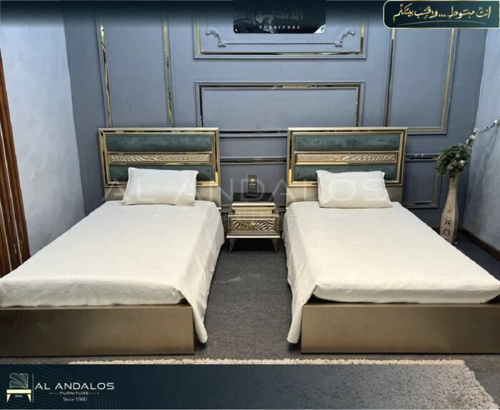 غرفة شباب مقبض فضي 2 - Makbad 2 youth room silver