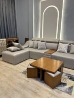 غرفة معيشة بلاين كتان - Plain Ketan Living Room