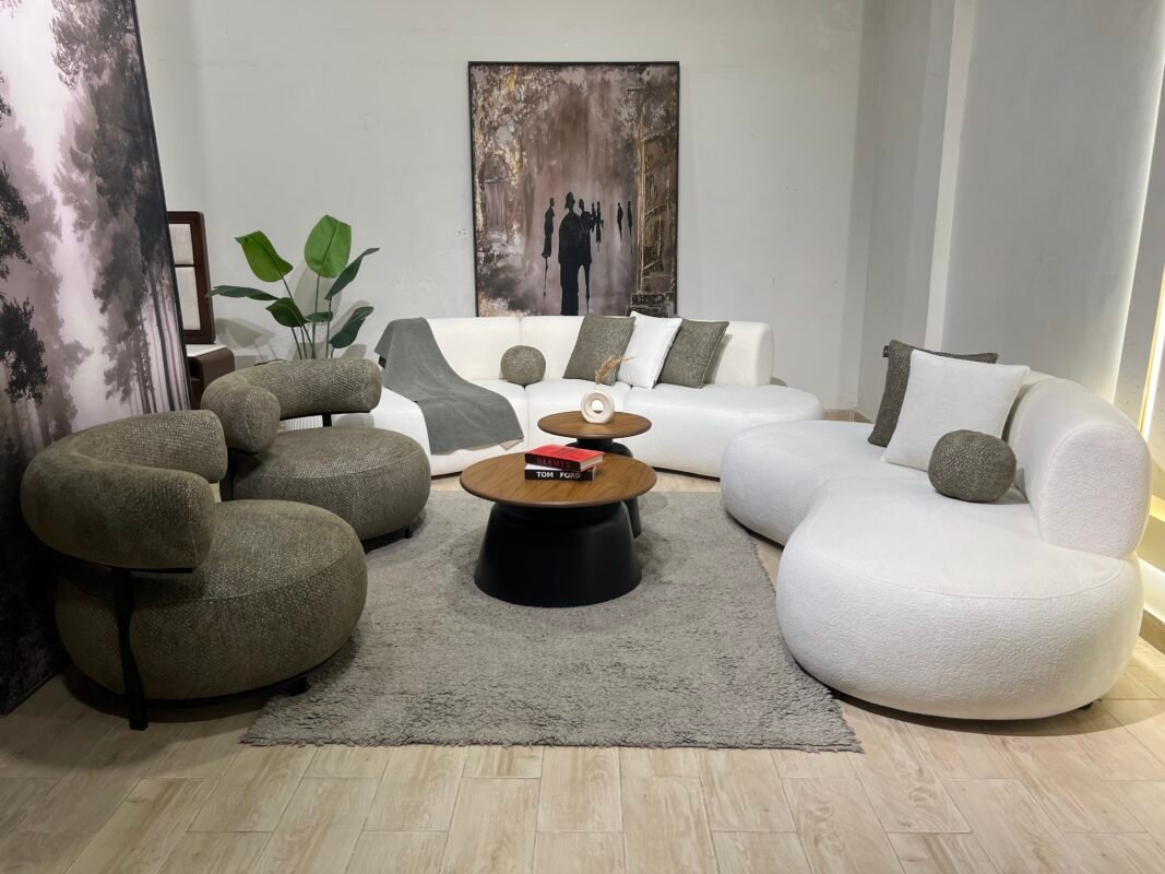 أنتريه نيو راوند - انتريهات مودرن New Rawend Sofa Set