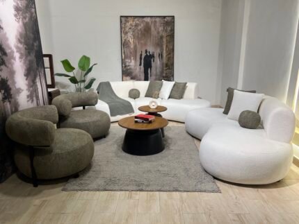 أنتريه نيو راوند - انتريهات مودرن New Rawend Sofa Set