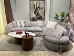 غرفة معيشة ماديرا 2 | Madera 2 Living Room ركنة بسرير وسحارة مودرن