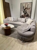 غرفة معيشة ماديرا 2 | Madera 2 Living Room ركنة بسرير وسحارة مودرن