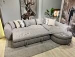 غرفة معيشة ماديرا 2 | Madera 2 Living Room ركنة بسرير وسحارة مودرن