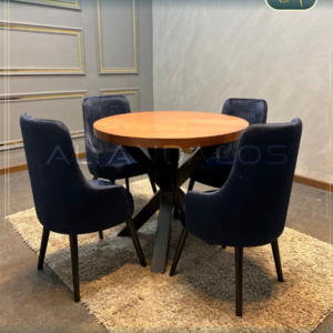 تربيزة سفرة بلاك وود - Black wood Dining Table