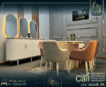 غرفة سفرة وايت روول - White role dining room