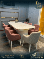 غرفة سفرة وايت روول - White role dining room