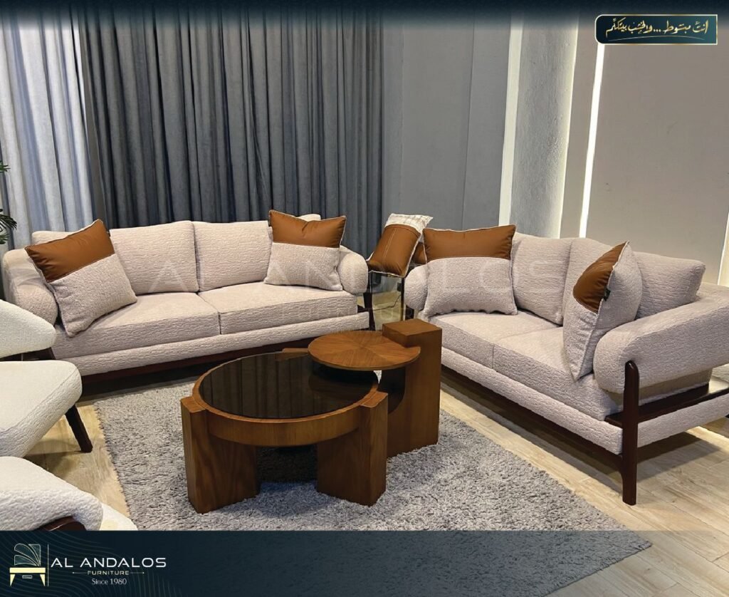 أنتريه كارت كنبتين + 2 فوتيه بتصميم قوي Best Kurt Sofa Set