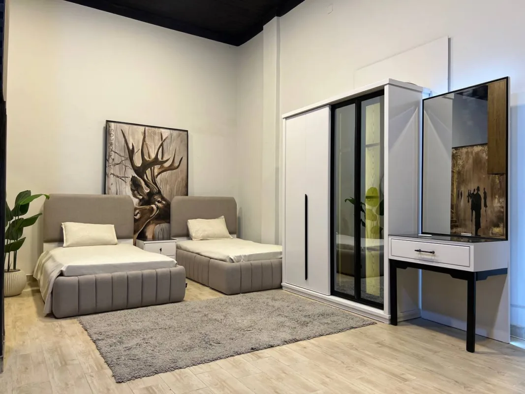 غرفة شباب كاست | Cast Youth Room تصميم مودرن بخامات طبيعية 100%