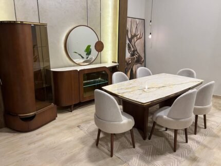 غرفة سفرة مسك - غرف سفرة مودرن