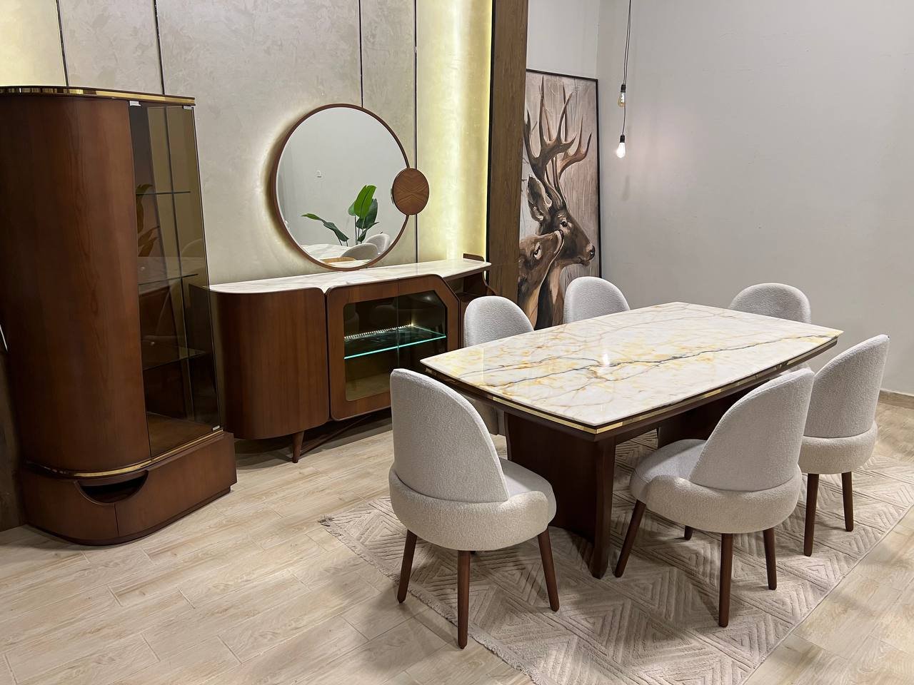 photo_5850481584941763618_y غرفة سفرة مسك - غرف سفرة مودرن