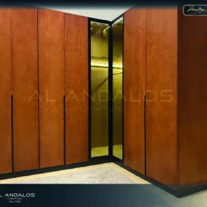 غرفة تغيير ملابس (دريسنج) ضلعين - Dressing L shape D117
