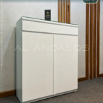 خزانة أحذية وايت - White wardrobe shoes