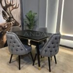 تربيزة سفرة بلاك - black dining table