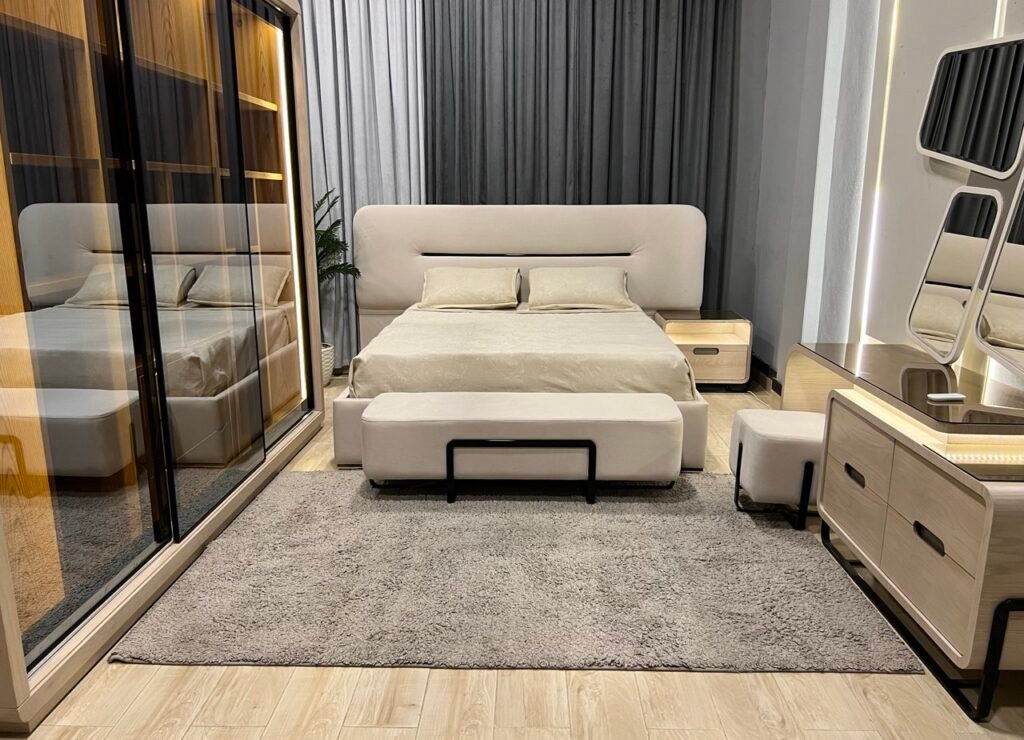 غرفة نوم لاينز 7 قطع | Best Bedroom من دمياط 2026 Lines Bedroom