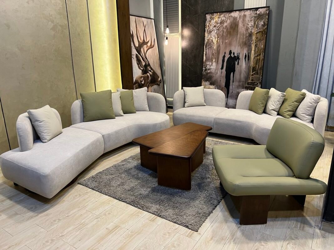 Best Pistachio Sofa Set 2026 | أنتريه بيستاشيو فوتيه + 280 + 250 ريش نعام