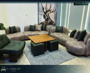 أنتريه بيستاشيو - Pistachio sofa set - الصورة 12