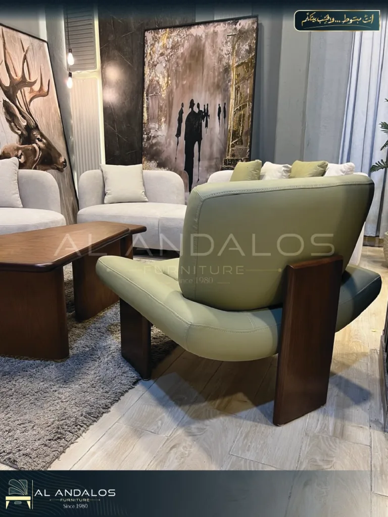 ⁦أنتريه بيستاشيو - Pistachio sofa set⁩ - الصورة ⁦5⁩