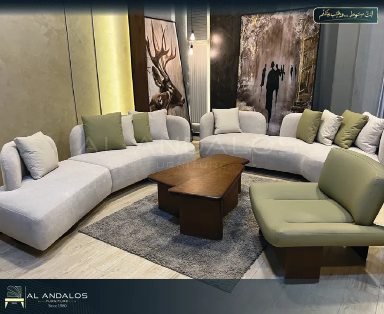 ⁦أنتريه بيستاشيو - Pistachio sofa set⁩ - الصورة ⁦6⁩
