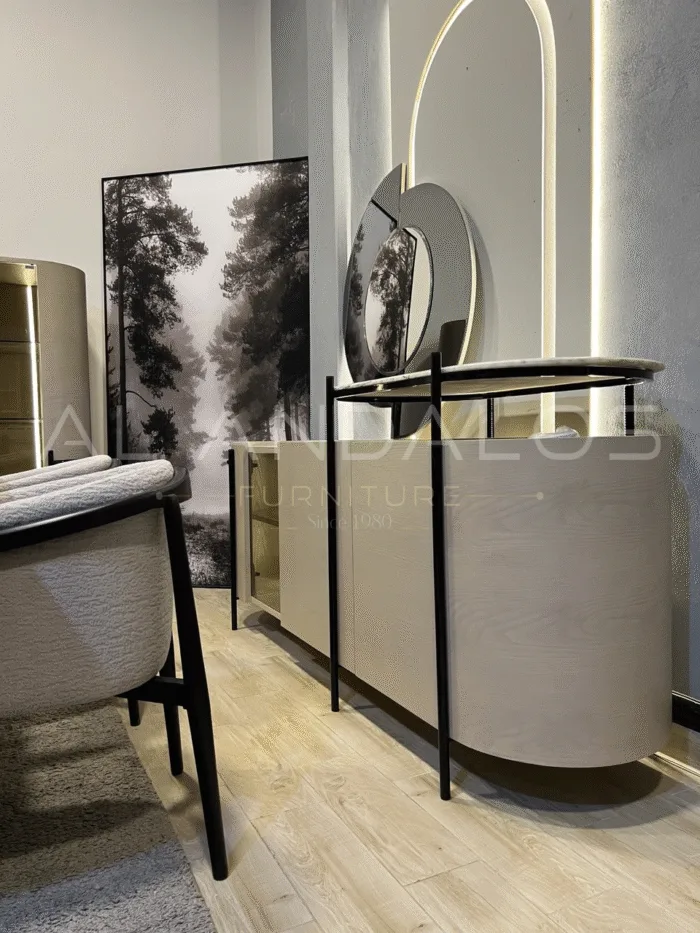 ⁦غرفة سفرة رويال بلاك - Royal Black dining room⁩ - الصورة ⁦5⁩