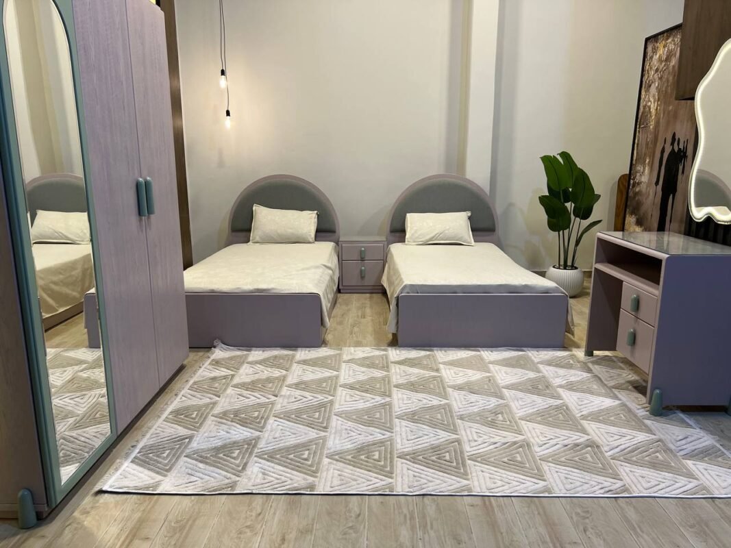 غرفة شباب جرين ڤي 6 قطع | Best Luxury Green V Youth Room من دمياط 2026