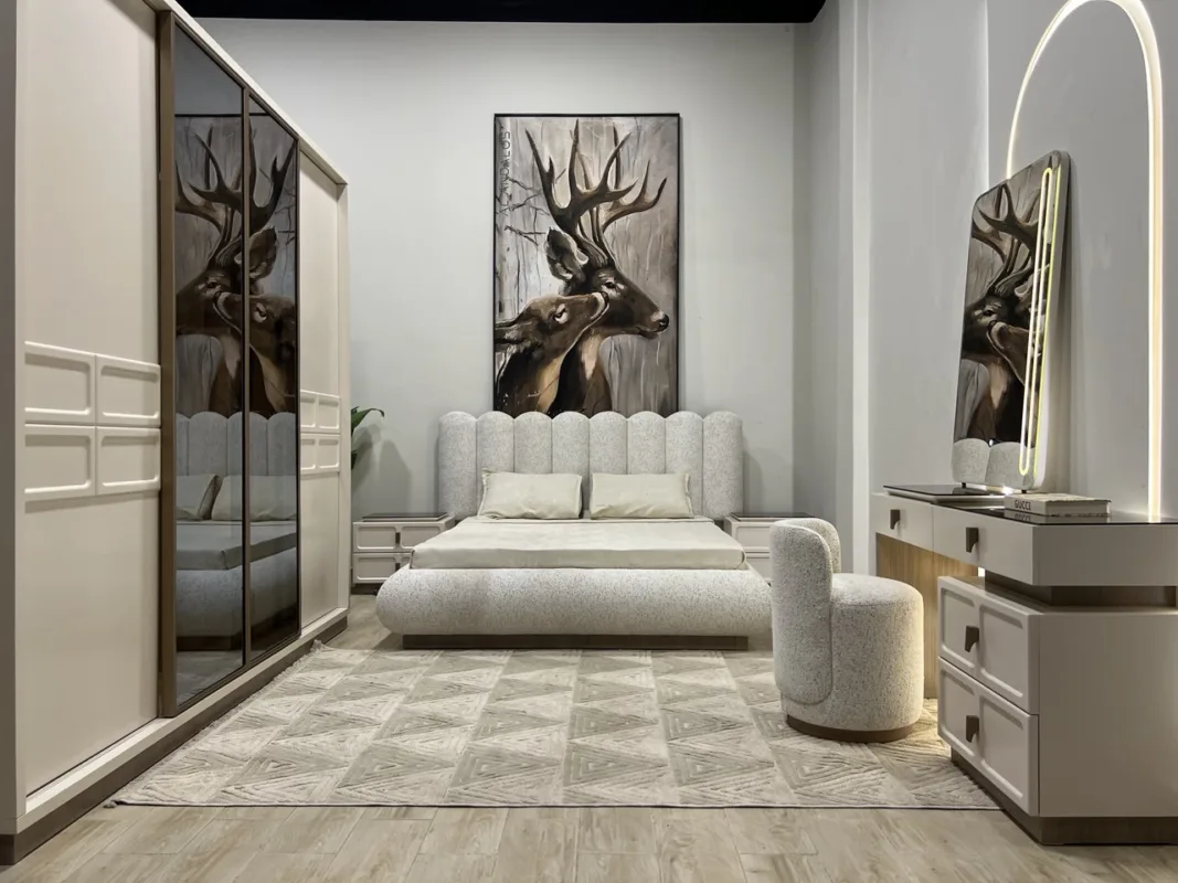 غرفة نوم فايلا - غرف نوم مودرن - تصميم غرفة نوم مودرن