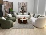 Roca Sofa Set – Modern Elegant Living Room Design