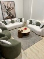 Roca Sofa Set – Modern Elegant Living Room Design