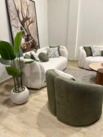Roca Sofa Set – Modern Elegant Living Room Design