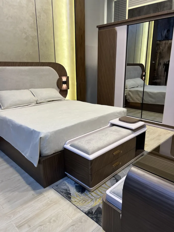 غرفة نوم موكا - غرف نوم مودرن