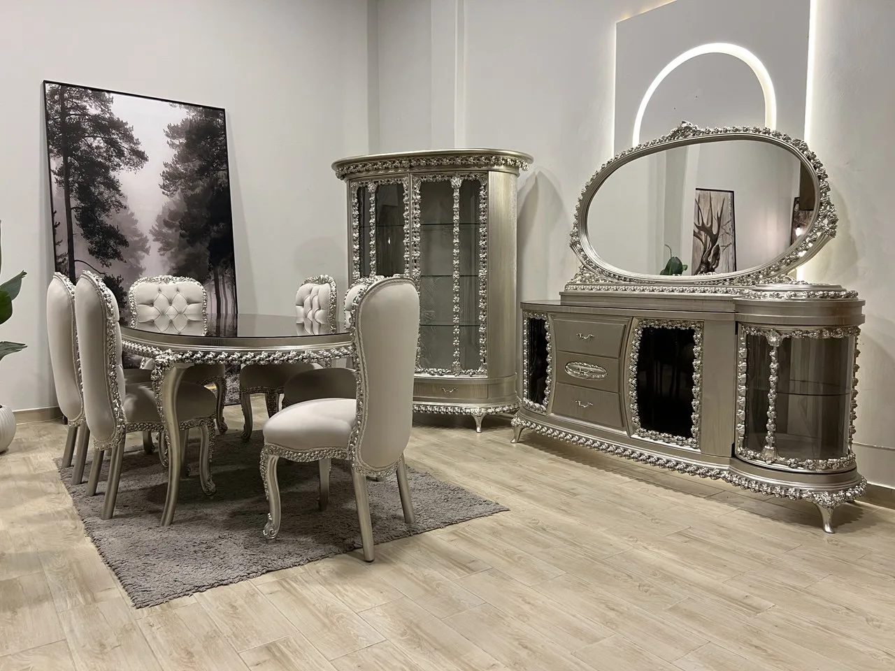 photo_5891143629470895122_y غرفة سفرة صوفيا - غرف سفرة نيو كلاسيك