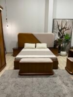 غرفة نوم شمس – Sun Master bed room - غرف نوم مودرن - دولاب خشبي