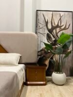 غرفة نوم شمس – Sun Master bed room - غرف نوم مودرن - دولاب خشبي