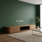 ترابيزة شاشة كويين مودرن بتصميم خشبي فاخر لغرفة المعيشة