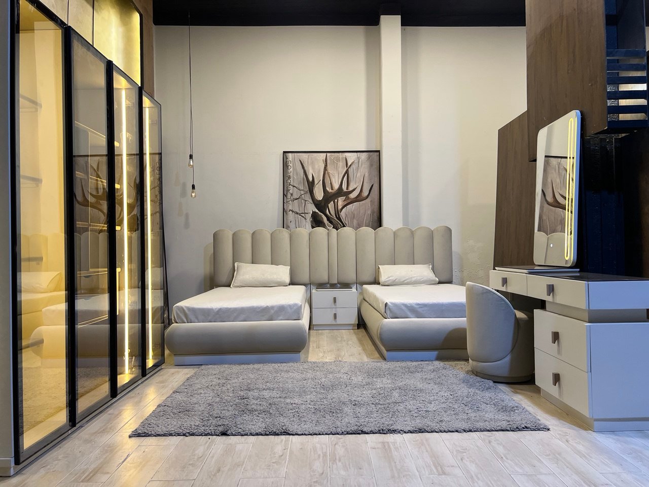 غرفة شباب ڤايلا – Vaila youth room غرفة شباب ڤايلا – Vaila youth room - غرف أطفال مودرن - دولاب دريسينج