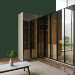 دريسينج Smart L Shape مودرن بإضاءة LED هادئة وتقسيمات ذكية بتصميم فاخر وعصري.