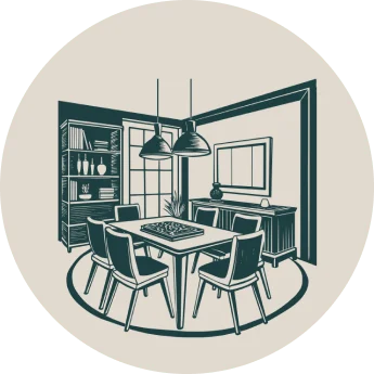 dinner Alandalos Furniture - الاندلس للاثاث