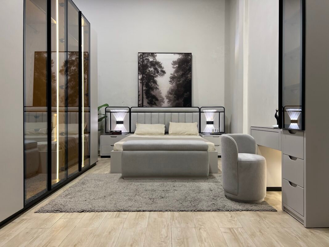 غرفة نوم نيو جلامور | New Glamour Bedroom